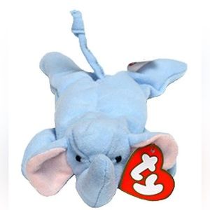 TY Teenie Beanie Baby 1998 McDonald's Happy Meal # 12 Peanut The Elephant new